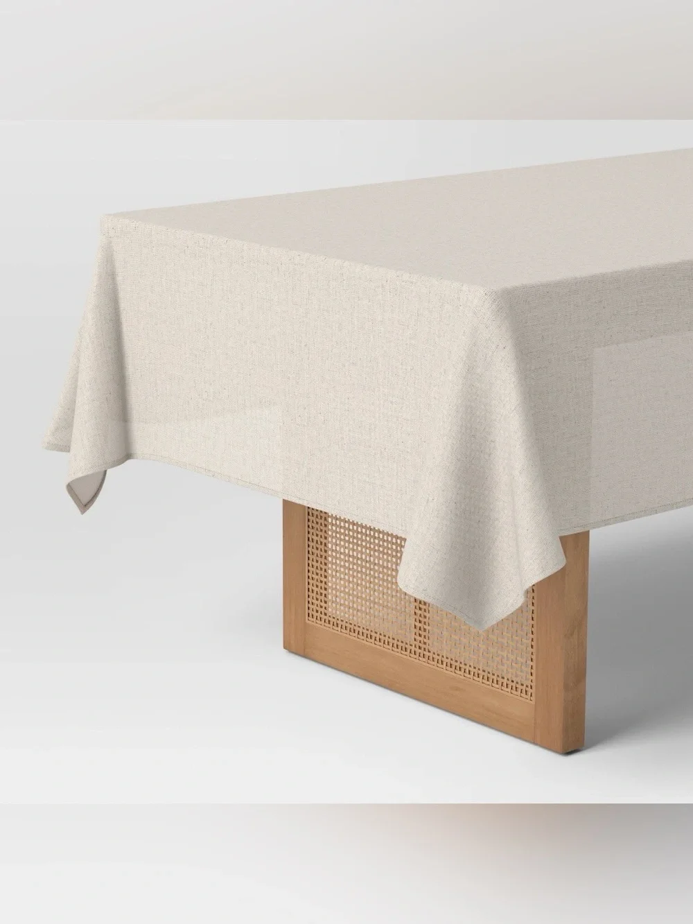 Threshold Linen Blend Oblong Tablecloth 60” x 120” NWT